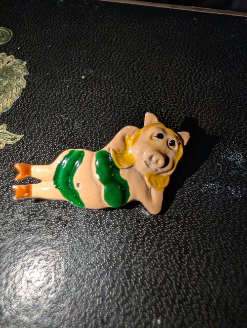✨ Vintage Miss Piggy Brooch Late 1980s–1990s ✨